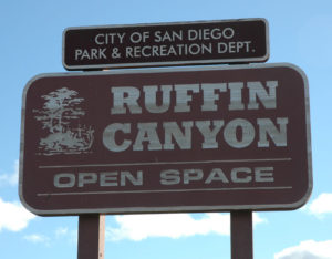 Ruffin Canyon sign